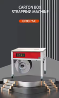 Machine de cerclage semi-automatique KZB-I, machine de cerclage de pp pour des cartons, machine de cerclage de boîte