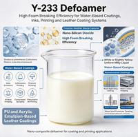 Y-233 Copolymère de silicone modifié au polyéther, anti-mousse avec nano-silice pour revêtements aqueux, encres, impression et revêtement du cuir