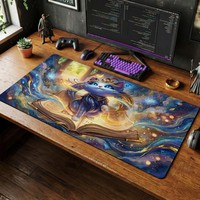 Tapis de souris personnalisé imperméable avec logo imprimé, écologique, grand format, coloré, en stock