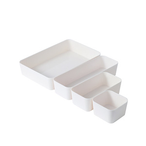 Drawer Storage <b>Box</b> With Organizers For <b>Makeup</b> Cosmetics Stationery Desktop Home Office Student Dormitory Use - Product Image 5