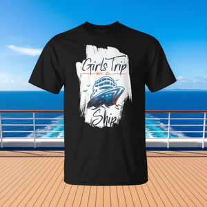 Camiseta para viaje de chicas en barco, atuendo de grupo para vacaciones en crucero - Product Image 3