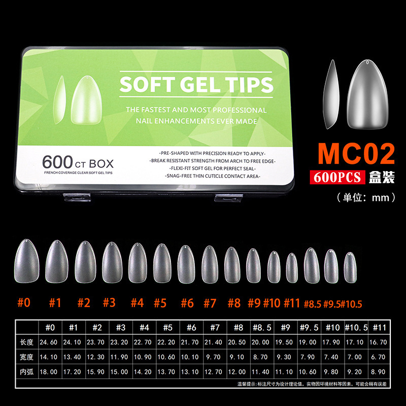 Boîte de 600 pièces Mc02 mate