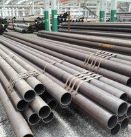 Tuyau en acier au carbone laminé à chaud A53 A106 haute dureté pour forage géologique, diamètre 8 et 12 pouces, prix de gros