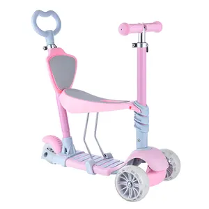 Venda quente das Crianças das Crianças Scooter Scooters Para Venda/baby Walker/crianças Scooter Com Assentos Multifuncionais 5-em-1 Scooter