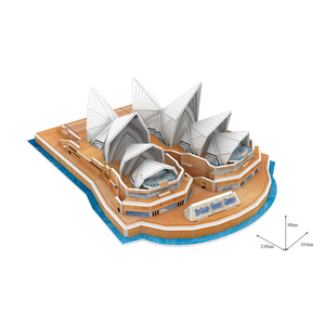 Kits <span class=keywords><strong>de</strong></span> construcción y arquitectura, modelo DIY, Casa <span class=keywords><strong>de</strong></span> la <span class=keywords><strong>Opera</strong></span> <span class=keywords><strong>de</strong></span> Sidney, monumentos famosos <span class=keywords><strong>de</strong></span> Australia - Product Image 5