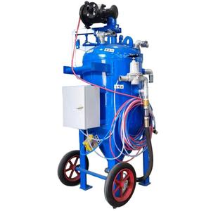 ETRUST Industrial Portable Mobile Trailer Eco Friendly High Sand Blaster Blast Machine Farm Machinery - Product Image 2