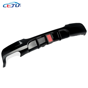 Difusor de Labio para Parachoques Trasero de Coche en ABS Negro Brillante con Luz de Freno para <span class=keywords><strong>BMW</strong></span> Serie 3 E90 <span class=keywords><strong>E91</strong></span> LCI M Sport <span class=keywords><strong>320i</strong></span> 325i 330i 335i 2006-2011 - Product Image 3