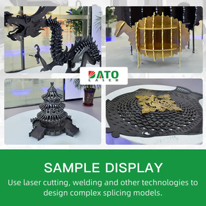 6kw Lasersnijmachine 3015 Lasersnijmachine Handlaser Stencil Snijmachine - Product Image 6