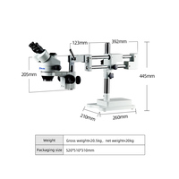 Murzide MSD204-T Trinocular Stereo Microscope for Precision Assembly and Inspection Work