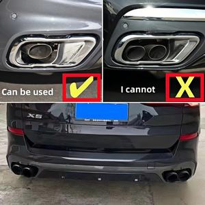 ท่อไอเสียคาร์บอนไฟเบอร์สำหรับ BMW X5 G05 X6 G06 X7 G07 ปี 2019-2024 รุ่นอัพเกรด ปลายท่อไอเสีย - Product Image 6