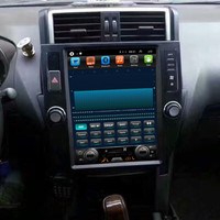 Para Toyota Land Cruiser Prado 150 2010 - 2013 coche Android Radio Multimedia reproductor de vídeo de navegación 2din 2 din Tesla estilo Auto