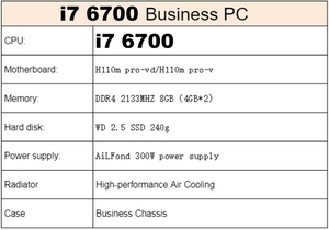 Venta al por mayor de escritorio personalizado Gamer PC preconstruido con i7 <span class=keywords><strong>6700</strong></span> equipo completo conjunto de juegos de ordenador - Product Image 6