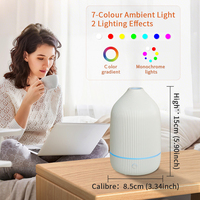 100ml Mini Humidificateur Diffuseur Électrique Maison Parfum Diffuseur Aroma Diffuseur Ultrasonique Cool Humidificateur