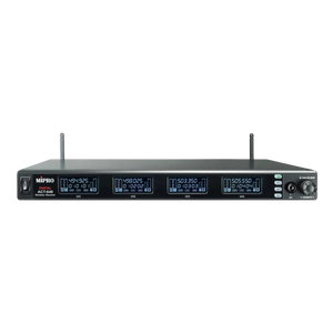 MIPRO High Performance 256 bit Encryption Quad Receiver With DSP Audio Dante AVB And Digital Diversity 48MHz - Product Image 1