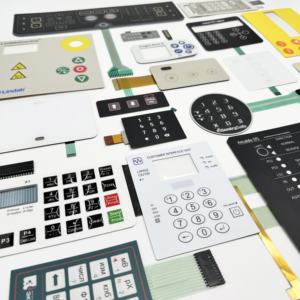 OEM et ODM. Services personnalisés professionnels. Utilisant la technologie de gravure au radium Commutateurs à membrane claviers pour appareils <span class=keywords><strong>électronique</strong></span>s - Product Image 4