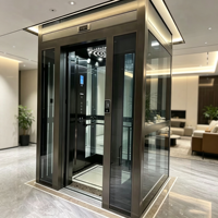 Ascensore Idraulico Domestico da 400kg con Controllo VVVF Silenzioso per Edifici Residenziali Moderni, Risparmio Energetico e Viaggio Confortevole