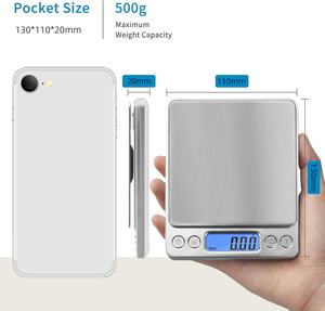 Mini Kitchen <strong>Scale</strong> Electronic Digital Commercial Jewelry Balance Weighing Gram High Precision <strong>Scale</strong> Multifunctional Pocket <strong>Scale</strong> - Product Image 4
