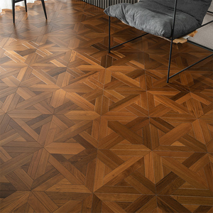 Parquet en teck multicouche T&G anti-microbien durable sans formaldéhyde CE brillant de qualité AB 14mm 16mm 20mm pour salle d'exposition - Product Image 2