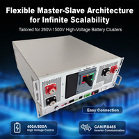 BMS haute tension GCE 3A à équilibrage actif avec BMU esclave 52S, BMS maître HV 416S1331.2V 400A pour batteries LiFePO4 BESS UPS