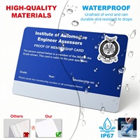 Cartes intelligentes NFC RFID avec puce EMV, bande magnétique noire, PVC vierge personnalisable, programmables, sans contact, pour paiement en hôtel