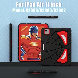 Silicona suave 360 protección completa carcasa dura Kickstand Tablet cubre casos para Ipad Air 11 pulgadas <span class=keywords><strong>Samsung</strong></span> <span class=keywords><strong>Tab</strong></span> A7 <span class=keywords><strong>8</strong></span> 9 - Product Image 2