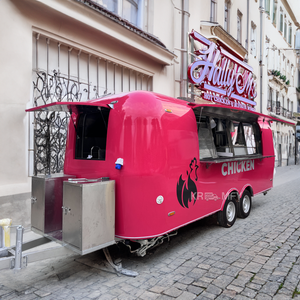 Camion de rue rapide, chariot de restauration mobile, remorque alimentaire en acier inoxydable, chariots de vente de crème glacée - Product Image 3