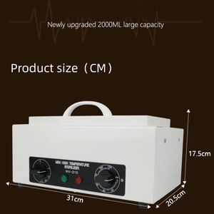 HQ Mixed Proc Discount High Temperature Sterilizer Box Nail Art Electric Manicure Sterilizer Disinfection Nail Art <b>Equipment</b> - Product Image 6