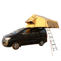 Tente de toit pliable en toile 4x4 pas chère pour voiture, camping en plein air, tente de toit à vendre