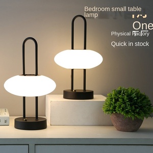 โคมไฟตั้งโต๊ะ LED แบบพกพาชาร์จไฟได้สไตล์นอร์ดิกที่ทันสมัยโคมไฟไม้แสงจันทร์โคมไฟกลางคืนอ่านหนังสือสูง95 CRI สำหรับห้องนอนใช้ข้างเตียง - Product Image 5