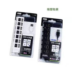 Hub <span class=keywords><strong>USB</strong></span> de 7 <span class=keywords><strong>Puertos</strong></span> <span class=keywords><strong>USB</strong></span> 2.0 con Interruptores de Encendido/Apagado y Cable Adaptador de Corriente DC para <span class=keywords><strong>PC</strong></span> Portátil, Divisor de Hub <span class=keywords><strong>USB</strong></span> de 1 a 7 <span class=keywords><strong>Puertos</strong></span> - Product Image 5