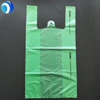 Hdpe Food T-Shirt Tas Pla Pbat Supermarkt Vest Winkelen Groenten Fruit Pakket Kleurendruk Maatwerk