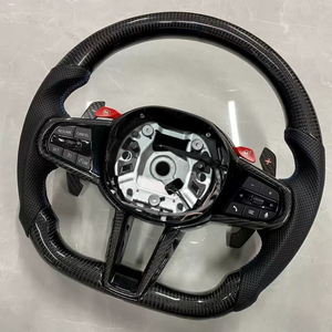 <span class=keywords><strong>Volante</strong></span> de Fibra de Carbono para Automóvil Compatible con BMW G20 G22 G23 G26 <span class=keywords><strong>G29</strong></span> G42 G30 G32 G01 G02 G05 G06 G07 G14 G15 G16 G11 G12 - Product Image 6