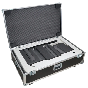 Torre de Control con Acabado Blanco, Soporte para Cabina de <span class=keywords><strong>DJ</strong></span> con Estuches de Transporte para <span class=keywords><strong>Pioneer</strong></span> DDJ-REV7, <span class=keywords><strong>XDJ</strong></span>-XZ, DDJ-1000, RANE One - Product Image 6