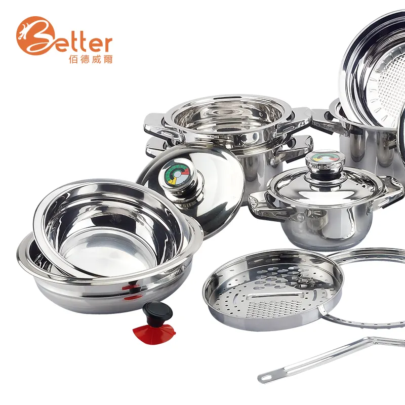 Goedkoopste Product India Prijs Premier Master Inductie Koken Set Met Handvat