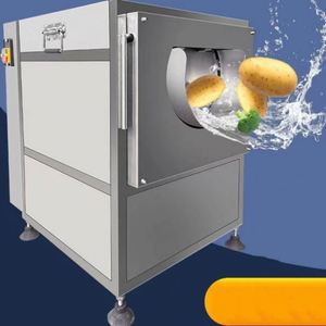 Máquina Peladora de Verduras y Frutas para Restaurantes y Cafeterías, 750W, para Raíz de Loto, Zanahoria, Pepino, Pimiento, Pera y Patata - Product Image 4