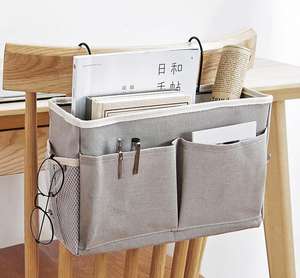 Sac de rangement en maille suspendu pour sous-vêtements et chaussettes Hua Cheng, design moderne, montage mural, placard de dortoir, porte de salle de bain, rangement durable - Product Image 4