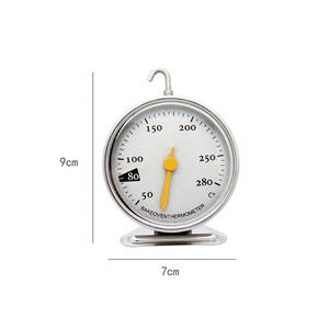 Термометр для высокотемпературной печи из нержавеющей стали с большим циферблатом, кухонные товары для выпечки, термометр - Product Image 3
