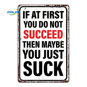 Insegne Vintage Personalizzate per Garage e Bar, Targhe in Metallo Stile Retrò, Decorazioni da Parete in Stile Artistico - Product Image 2