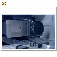 Machine de fraisage CNC universelle de haute précision Longchang LC-600NC à double tête, 4 broches et 12 axes pour le travail des systèmes de contrôle