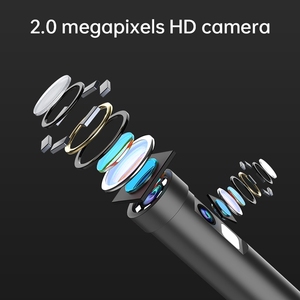 Caméra <span class=keywords><strong>endoscope</strong></span> IOS à double objectif 7.9mm <span class=keywords><strong>Endoscope</strong></span> Android WIFI Câble détachable 5M Endoscopie d'inspection de tuyaux 1440P - Product Image 6