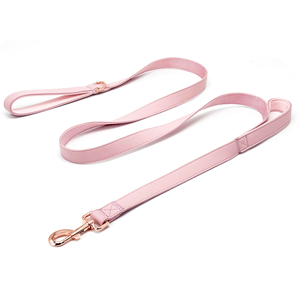 Simple High-quality Leather Nylon Multi-layer Dog <b>Pet</b> Leash Adjustable Water-proof Dog Leash with Buckle - Product Image 5