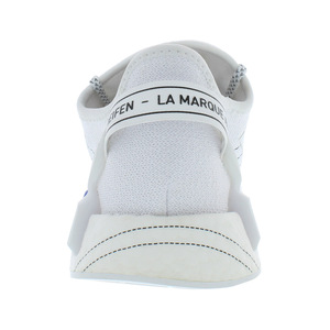 ADIDAS รองเท้าเดินออกกำลังกาย NMD_R1.V2ผู้ชาย Cloud สีขาว/แกนสีดำ/สีฟ้าเข้ม-100% ของแท้ - Product Image 4