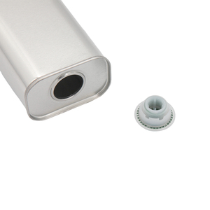 Lattina Metallica Rettangolare Personalizzata <span class=keywords><strong>di</strong></span> Alta Qualità da 150ml <span class=keywords><strong>per</strong></span> <span class=keywords><strong>Olio</strong></span> Motore e <span class=keywords><strong>Olio</strong></span> Commestibile - Product Image 4