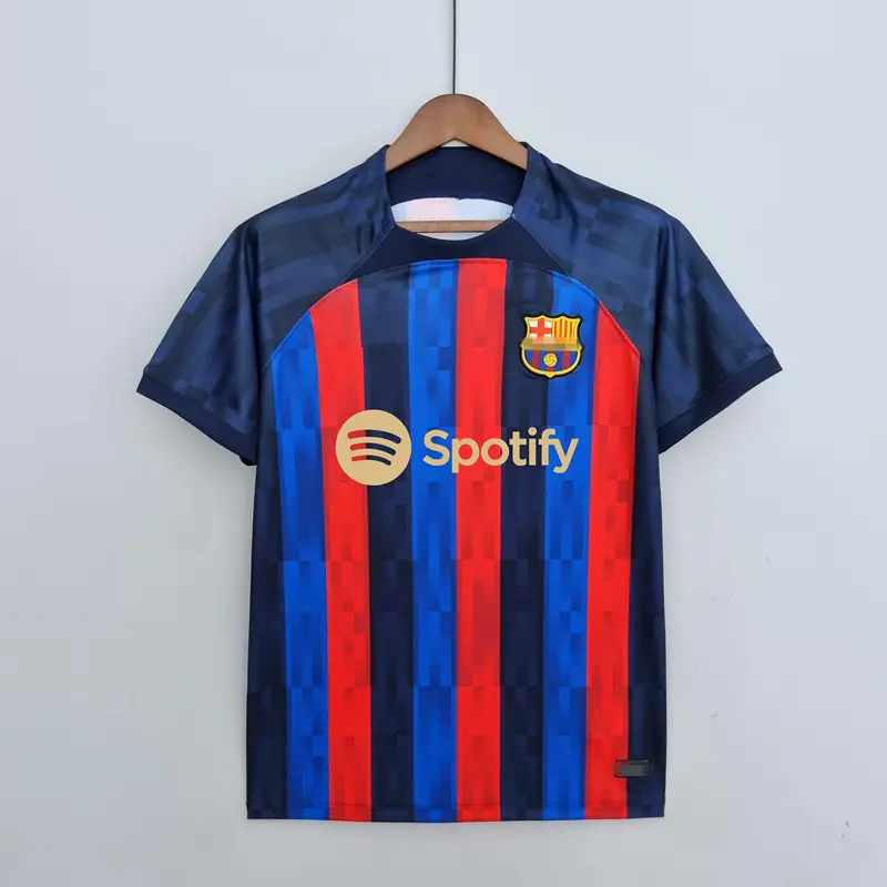22/23 Barcelona-maglie da calcio gavi #6 Lewandowski #9 Pedri #8 maglie da calcio uniforme Barca Kids soccer Kit Home Away jersey