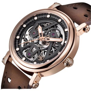 Luxury Waterproof Sports Luminous Orologi Meccanici Da Uomo Hollow <b>Automatic</b> <b>Skeleton</b> Mechanical Movement Men's <b>Watch</b> - Product Image 1
