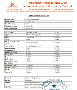 Astrawell Creatina Monoidrato in Polvere 200 Mesh, Creatina Micronizzata Pura in Polvere - Product Image 2