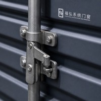 Charnières robustes pour portes de conteneurs, pour immeubles de bureaux, écoles, ateliers, avec garantie de 5 ans