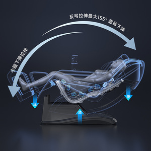 เก้าอี้นวดตัวเต็มรูปแบบหรูหรา รุ่น Home Space Capsule แบบรางเลื่อน SL พร้อมถุงลมนิรภัย 31-60 จุด นวดอัตโนมัติด้วยระบบไฟฟ้า สำหรับผู้สูงอายุ - Product Image 2