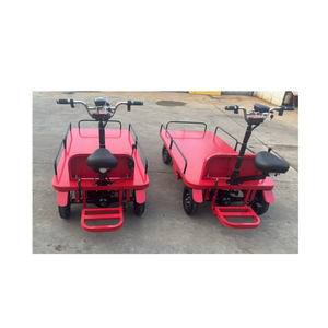 Carro de plataforma de camión de almacenamiento de ladrillos de cuatro ruedas eléctrico - Product Image 5