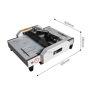 A3A4 Agrafeuse de matériel de bureau Machine de fabrication de livrets de reliure et de pliage de papier - Product Image 4